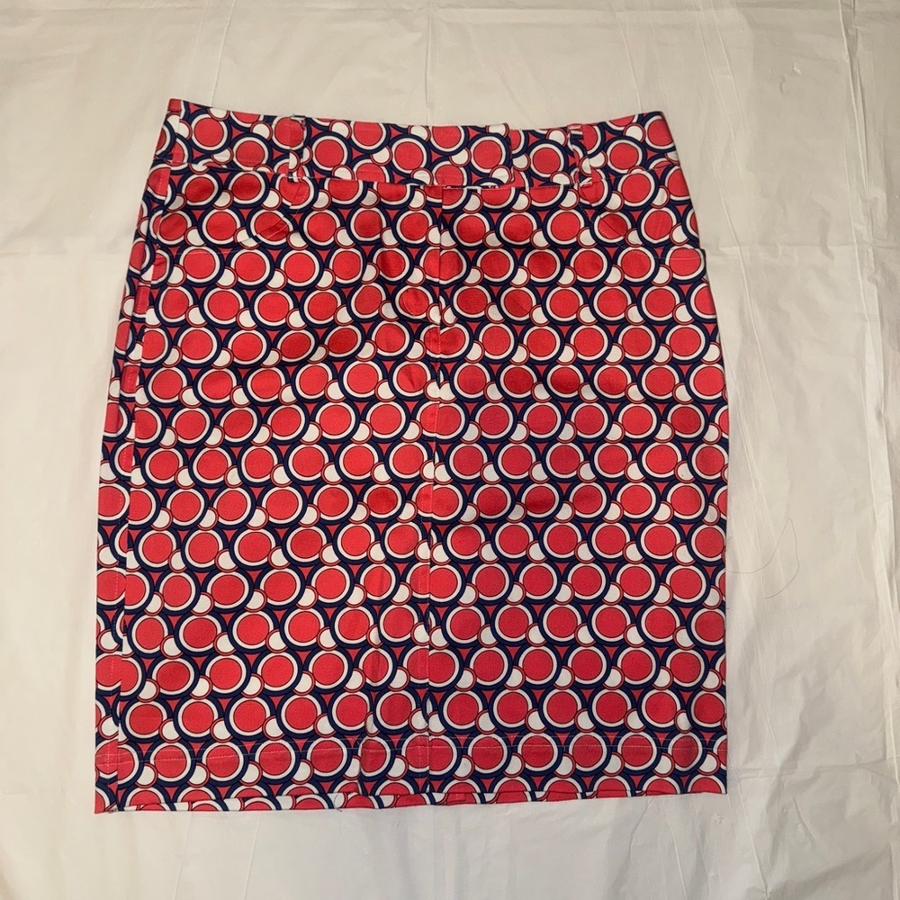 Van Heusen Pink, Blue and White Pencil Skirt‎ for Work